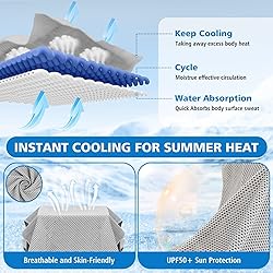 PJPSAA 24 Pack Cooling Towels Bulk for Neck and