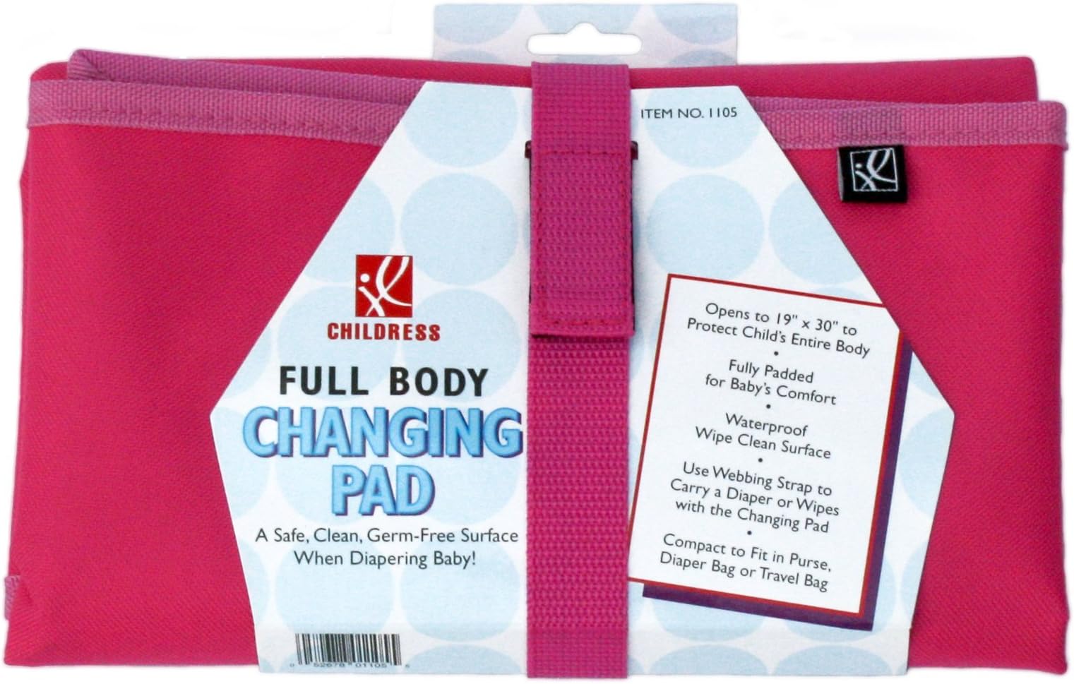 JL Childress Full Body Changing Pad (Pink)