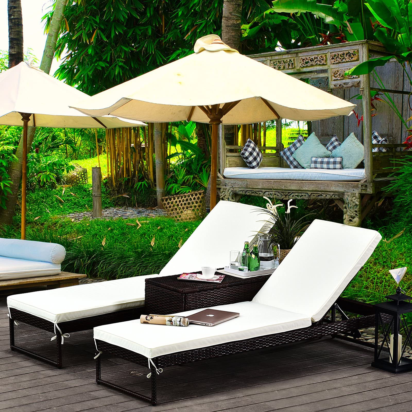 Outsunny-Conjunto-de-2-Tumbonas-de-Jardin-con-Cojines-Acolchados-Ratan-con-Mesa-Auxiliar-para-Piscina-o-Terraza-Carga