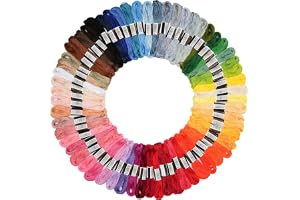 70 Skeins Rainbow Color Embroidery Floss Friendship Bracelet String Cross Stitch Embroidery Thread Cotton Floss Bracelet Yarn, Craft Floss