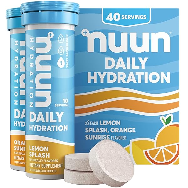 NUUN DAILY ELECTROLYTE TABLETS WITH MAGNESIUM, CALCIUM, POTASSIUM,...