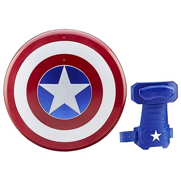 marvel captain america magnetic shield & gauntlet
