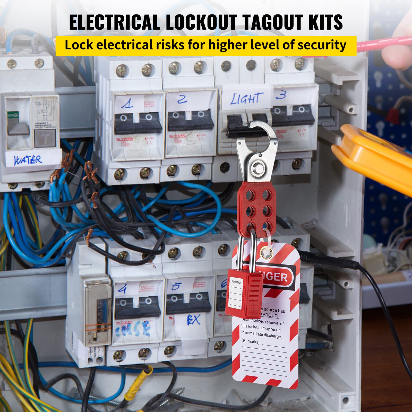 Mua VEVOR 26 PCS Lockout Tagout Kits, Electrical Safety Loto Kit ...