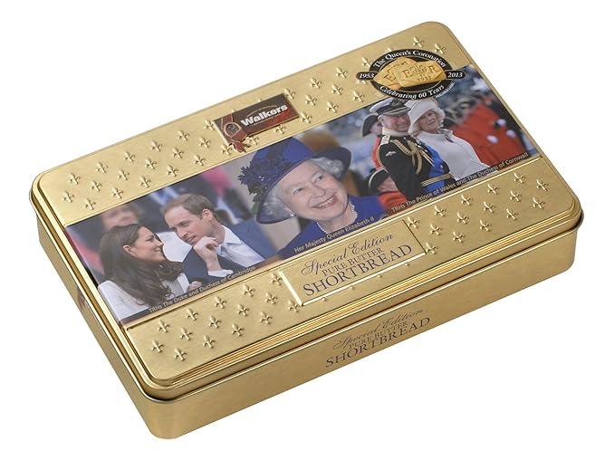 Walker's Pure Butter Shortbread Cookies in Collectible Royal Family