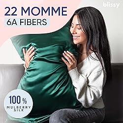 Blissy Silk Pillowcase - 100% Pure Mulberry Silk