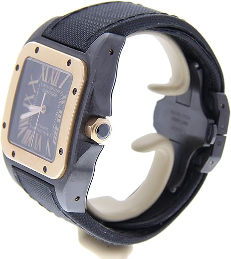 pre owned cartier santos mens watch
