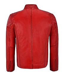 HANDSY Leather Jackets For Men - Leather Motorcycle