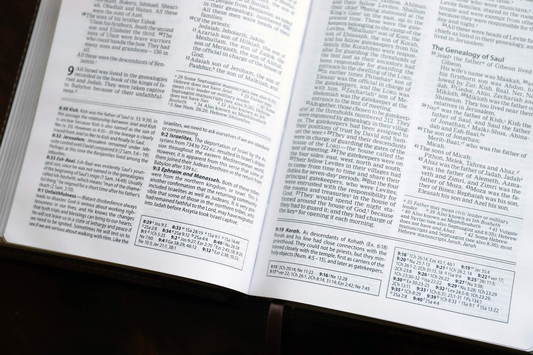 NIV, Foundation Study Bible, Leathersoft, Brown, Red Letter NIV, Foundation Study Bible, Leathersoft, Brown, Red Letter Imitation Leather