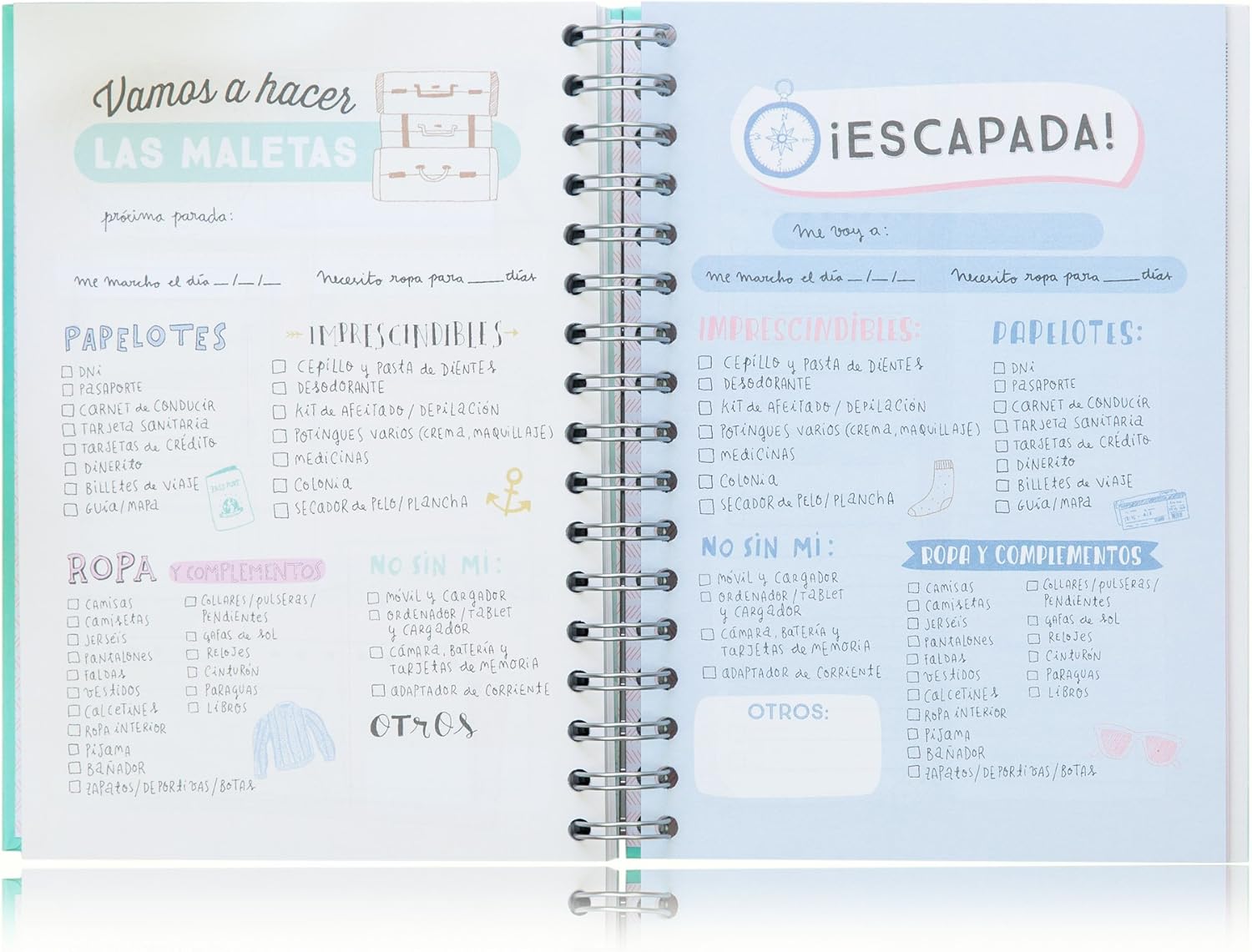 Mr. Wonderful WOA02955 - Agenda anual 2016, color azul