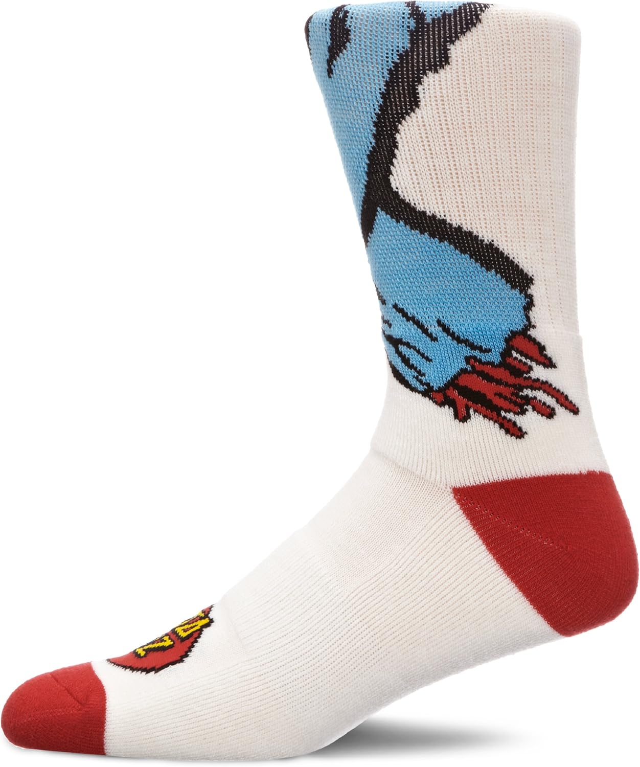 Santa Cruz Socks Screaming Men's Gr. One Size, Weiß Weiß Amazon.de