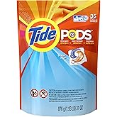 Tide PODS Ocean Mist Scent HE Turbo Laundry Detergent Pacs, 35 count