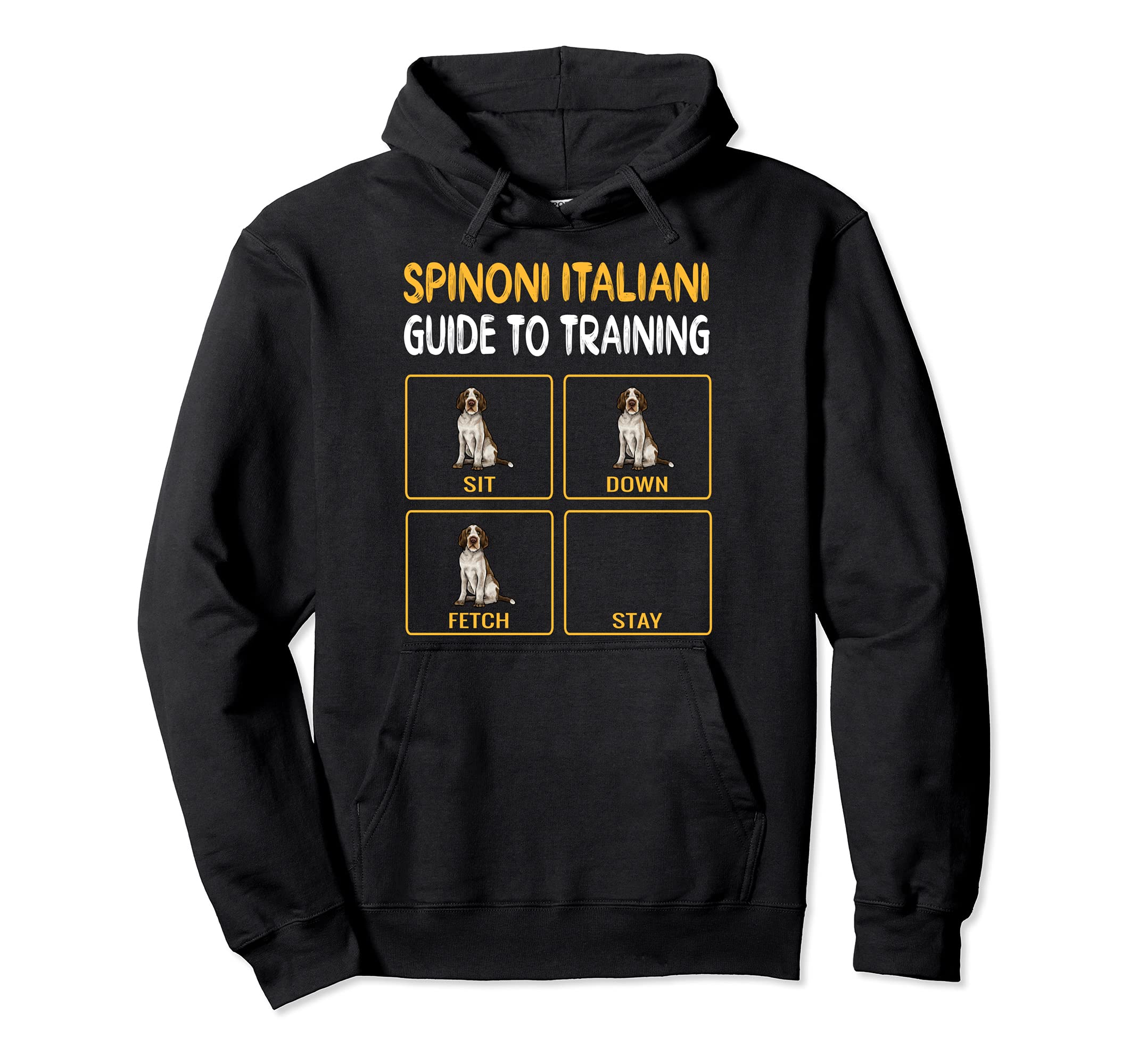 Funny Spinoni Italiani Guide To Training Dog Obedience Pullover Hoodie
