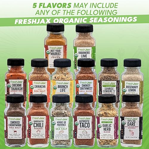 Freshjax New Grill Seasoning FreshJax Smoked Spices Gift Set, (Set Of 5) On  Galleon Philippines