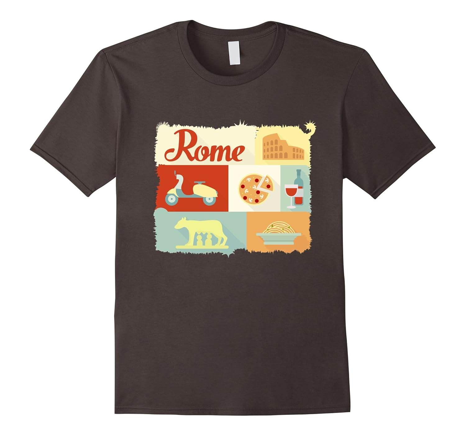 Rome T Shirt Journeys Travel Shirt Rome VisitCL Colamaga