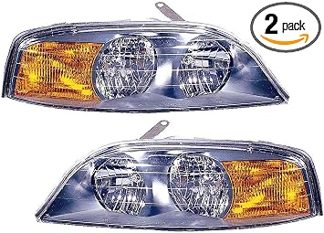 Amazon Com For Lincoln Ls Headlight 2000 2001 2002 Driver And Passenger Side Headlamp Assembly Replacement Automotive
