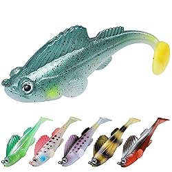 TRUSCEND Fishing Lures for Bass Trout Jighead Lures