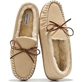 Project Cloud 100% Genuine Leather Moccasin Slippers for Women Loafers | Womens loafers Memory Foam Insole - Fuzzy Slippers for Women Indoor &amp; Outdoor - Womens Slippers Fall Shoes Loafers for Women