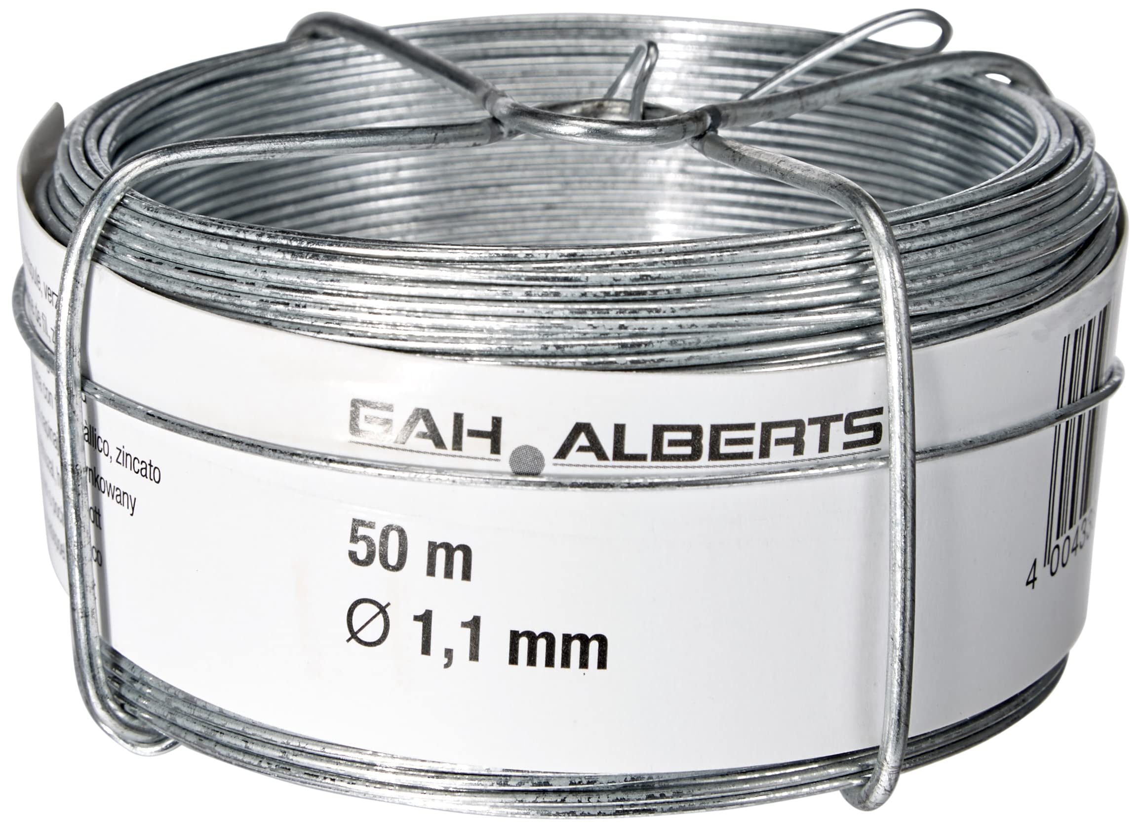 GAH-Alberts 530020 Coil of Wire 1.1 / 50 m Galvanised