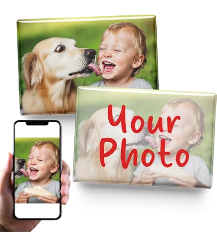 Custom Fridge Magnet With Photo Personalized Photo Magnet Family...