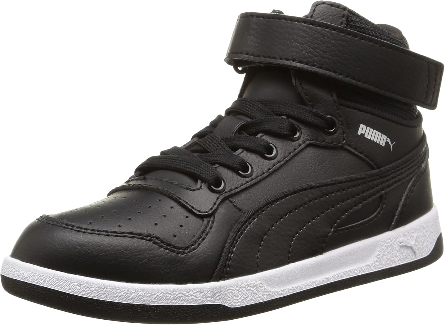 PUMA Girls' Sneakers, Noir Black Black Black, US0 / Asia