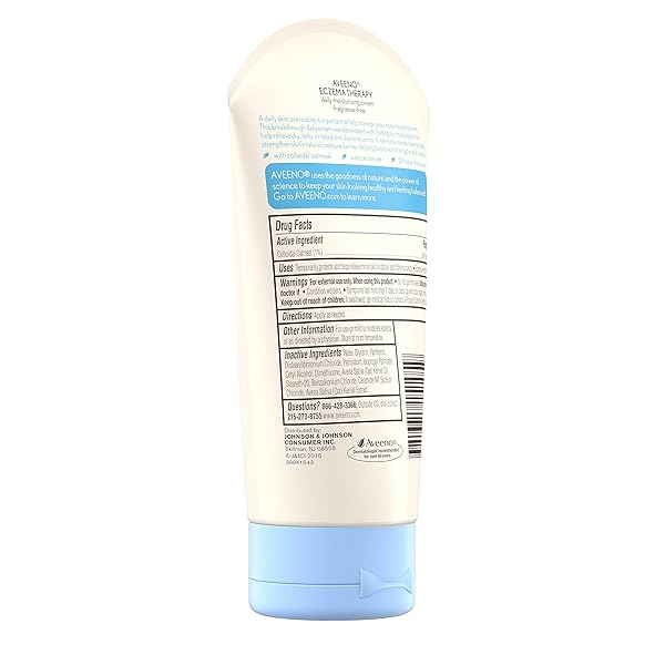 AVEENO ECZEMA THERAPY DAILY MOISTURIZING CREAM, 5 OZ