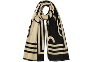 SPFAS Scarf for Women Warm Long Plaid Scarf for Women Winter Shawl Wraps Soft Blanket Scarves
