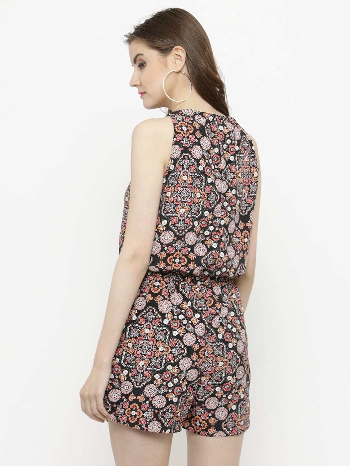 sera women's western wear multi color playsuit