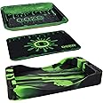 Ooze Life Rolling Tray Bundle - 3-In-1 Rolling Tray Set - Metal Rolling Tray - Silicone Rolling Tray