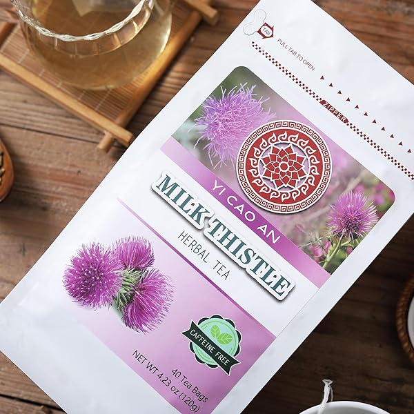 YI CAO AN MILK THISTLE HERBAL TEA – 40 TEA BAGS