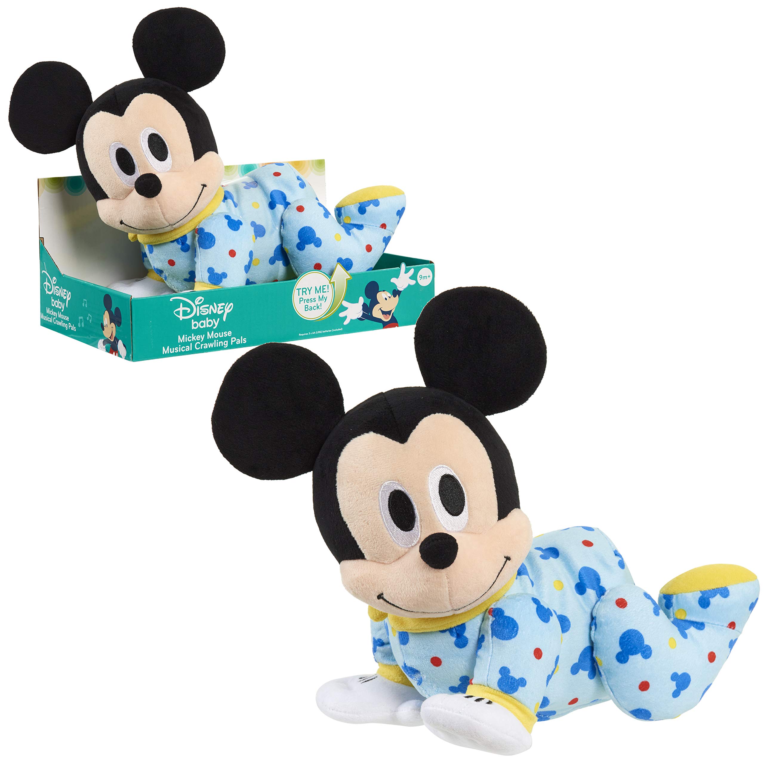 disney musical crawling minnie plush