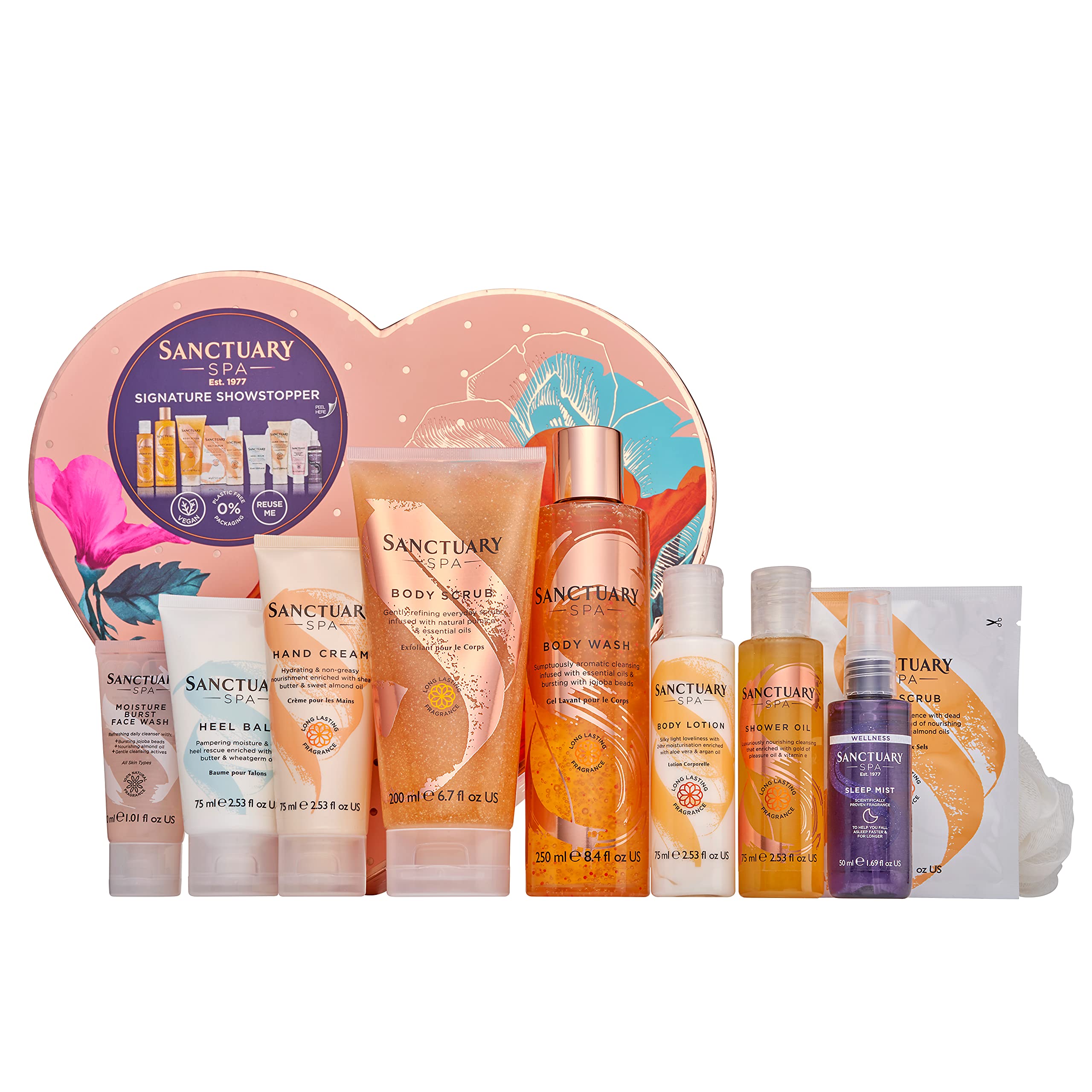 Sanctuary Signature Showstopper Gift Set for Women, For Birthday, Christmas, Vegan and Cruelty Free