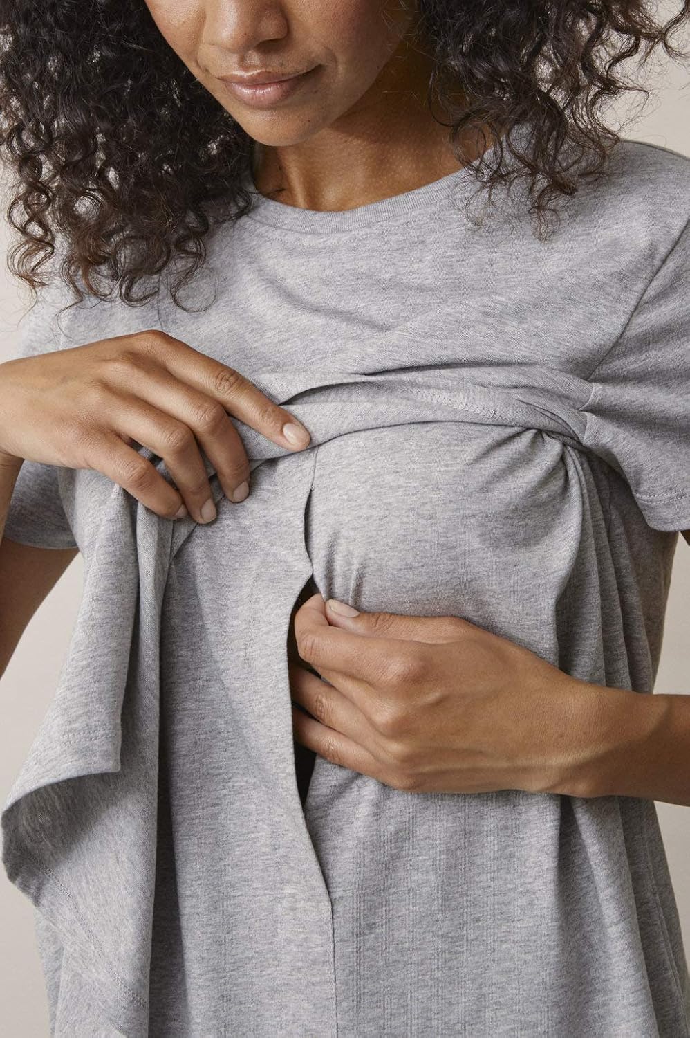 Boob Umstandsshirt und Still T-Shirt Schwangerschafts Top mit Kurzen /Ärmeln aus Bio-Baumwolle