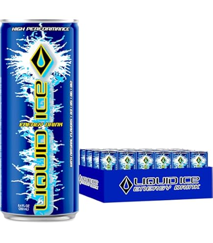 Amazon.com: Liquid Ice Energy Drink - Cherry-licious (8.3 Fl Oz