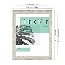 MCS Studio Gallery 11x14 Picture Frame Gray