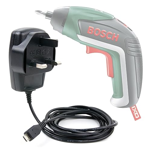 Bosch Genuine IXO Replacement Charger Unit (UK/GB 240V, 3Pin Plug