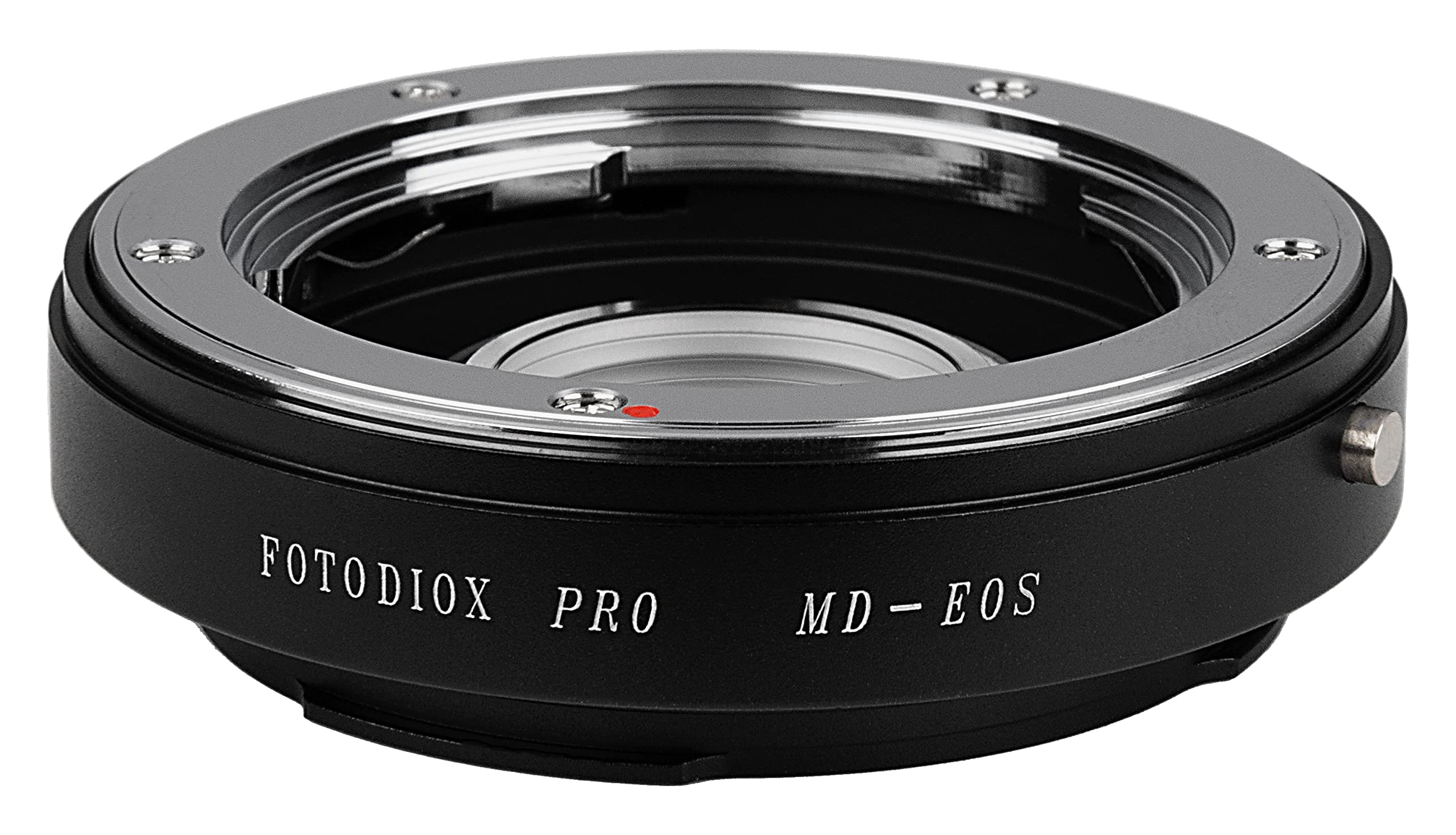 Fotodiox Lens Mount Adapter - Minolta MD, MC Rokkor Lens to Canon EOS Camera Adapter, for Canon EOS 1d,1ds,Mark II, III, IV 5D, 5D Mark II, 7D, 10D, 20D, 30D, 40D, 50D, 60D, Rebel xt, xti, xs, xsi, t1i, t2i, 300D, 350D, 400D, 450D, 500D, 550D, 1000D — image 1