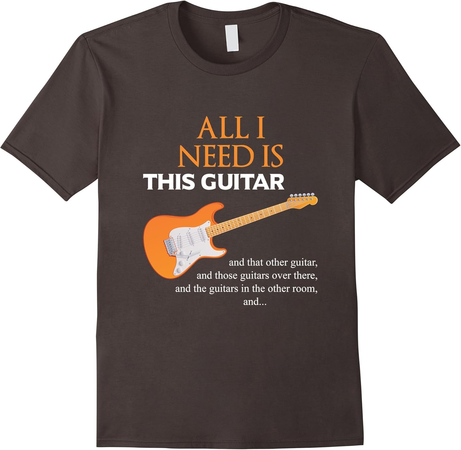 All I Need Is This Guitar Shirt Clothing