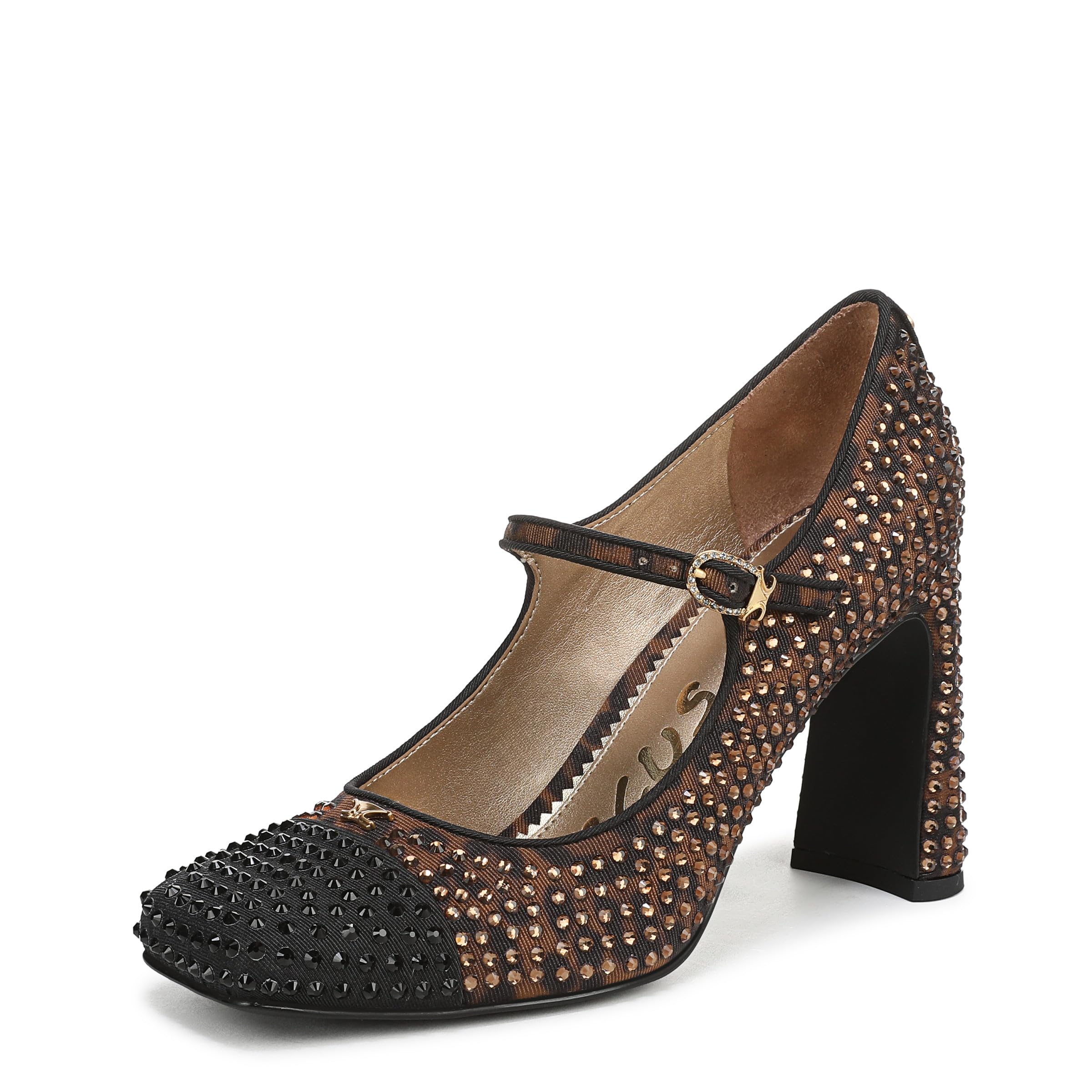 Circus NY by Sam Edelman Elora Pump, Black/Cognac, 11
