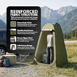 ZENO Toilet Privacy Tent | Portable Pop Up Shower Changing Tent for Outdoor view 5