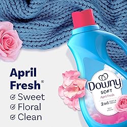 Downy Fabric Softener Liquid, April Fresh Scent, 44