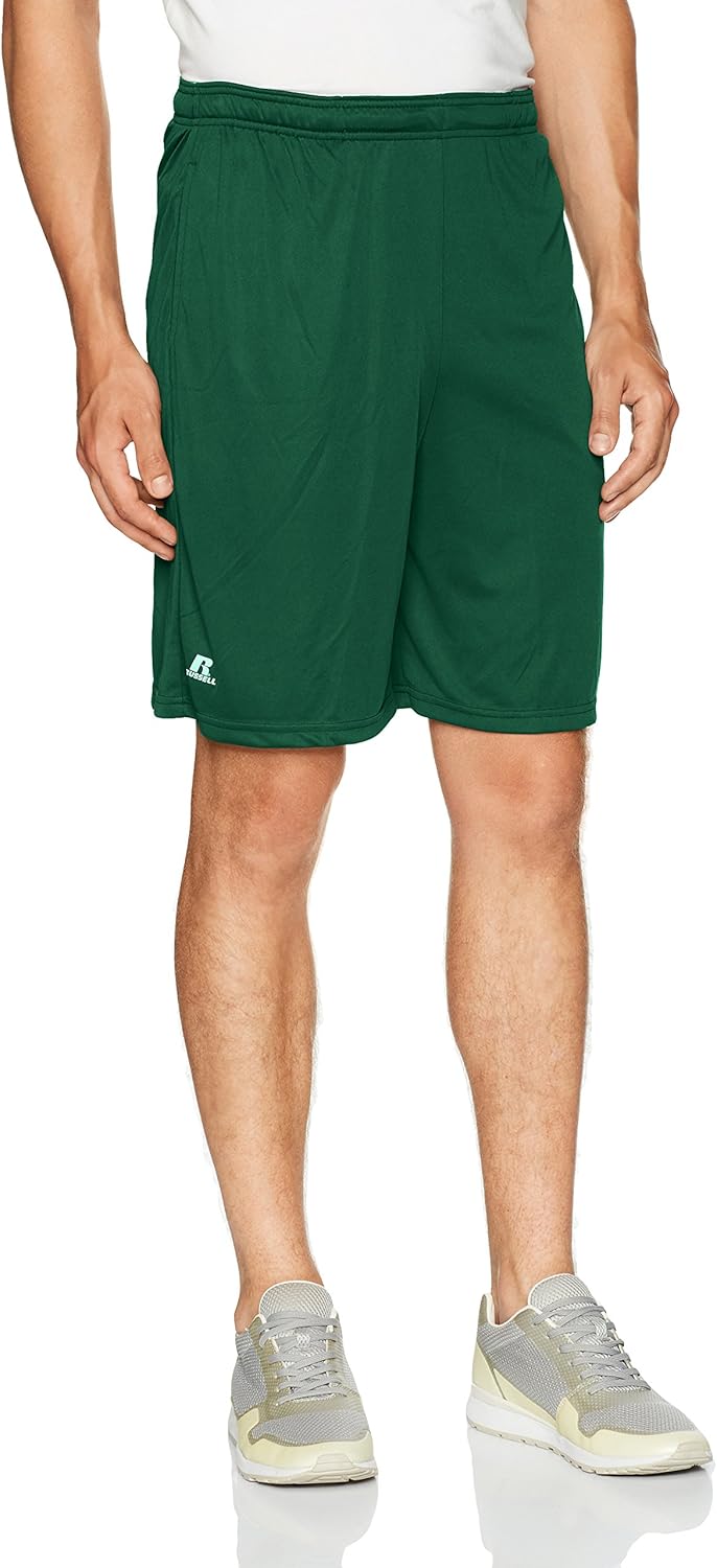 Russell Athletic Men's Standard Dri-Power Performance Short with Pockets: Clothing