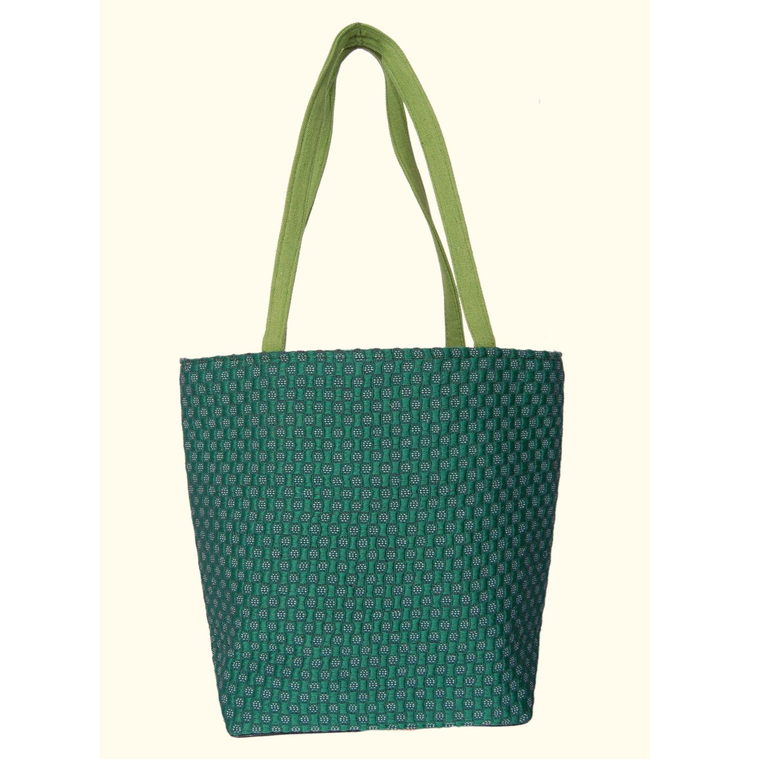 womaniya women's tote bag (green-woman-911)