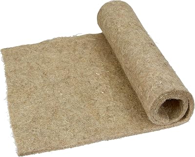 Kerbl Pet Hemp Rabbit Mat 40 x 100 x 1 cm Brown