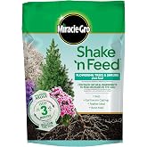 Miracle-Gro Shake 'N Feed Flowering Trees &amp; Shrubs Plant Food, 8 lb. | For In-Ground and Container Plants, Acid-Loving Flowering Plants