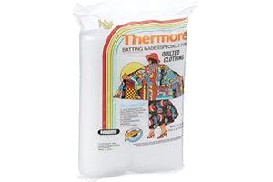 Hobbs 45"x54" for Clothing Batting Thermore Ultra Thin 54in X 45in, 54" x 45", White