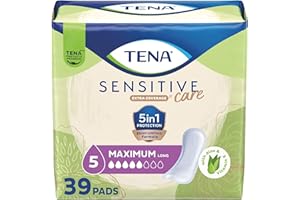 Tena Incontinence Pads for Women, Heavy, Long, 39 Count