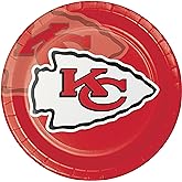 Trendware Kansas City Chiefs Paper Plates, 24 ct