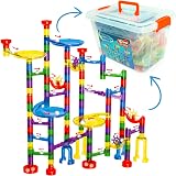 Marble Mania Marble Run 162 Pieces with Storage Tub Educational STEM Toy view 3
