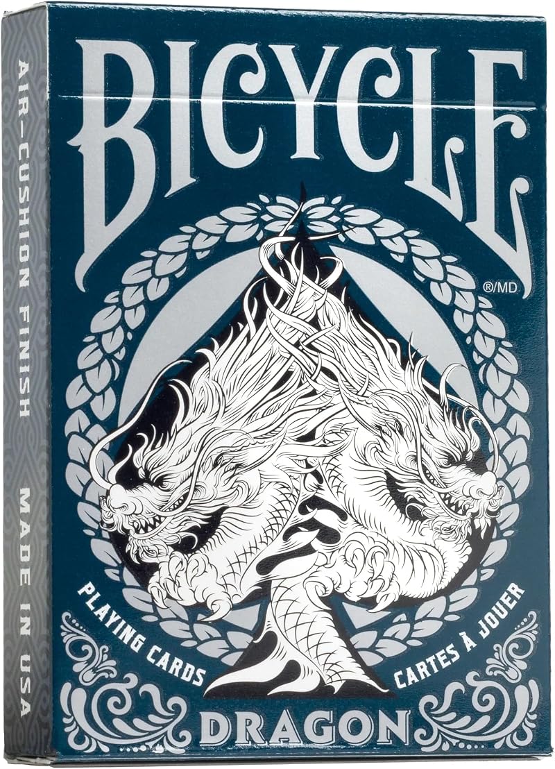 Bicycle Dragon Playing Cards Deck Air Cushion Finish Professional Handling
