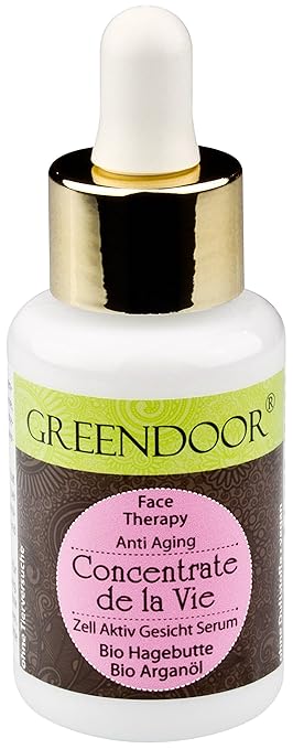 Haut-Pflege Konzentrat BIO Arganöl + BIO Hagebutte gegen Falten, Stärkung der Regeneration, 30ml hochkonzentriertes nährendes